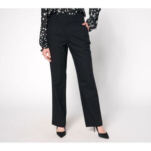 Maya J Women's Pants Sz 16 Pleated Trouser Black A683867